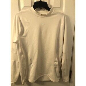 Adidas Techfit Long Sleeve Shirt Men's White large